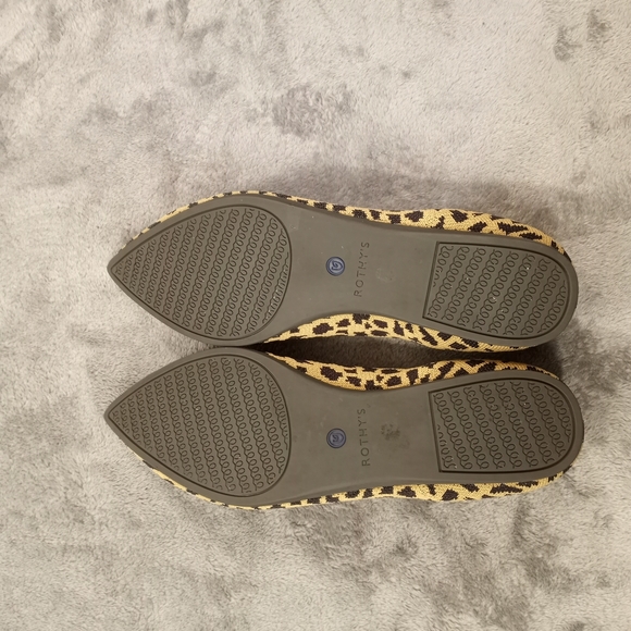 Rothy's Leopard Print Women's Flats Size 9 - Picture 8 of 11